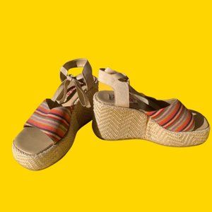 Mudd wedge Sandals - size 9.5